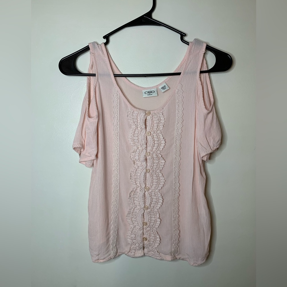 Cato Girls Cold Shoulder Top